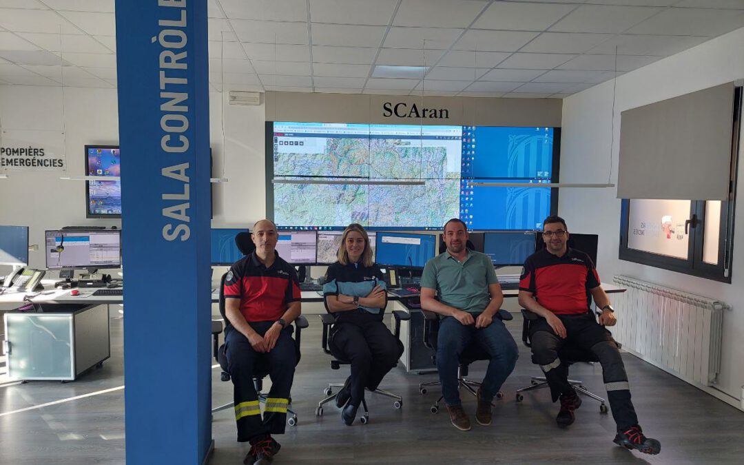 La Sala de Control de Pompièrs Emergéncies en Casau recibe ya las llamadas de emergencias de la Val d’Aran
